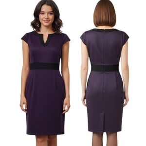BETSY & ADAM🔖NWT! Cap Sleeve Sheath Dress - Size 4